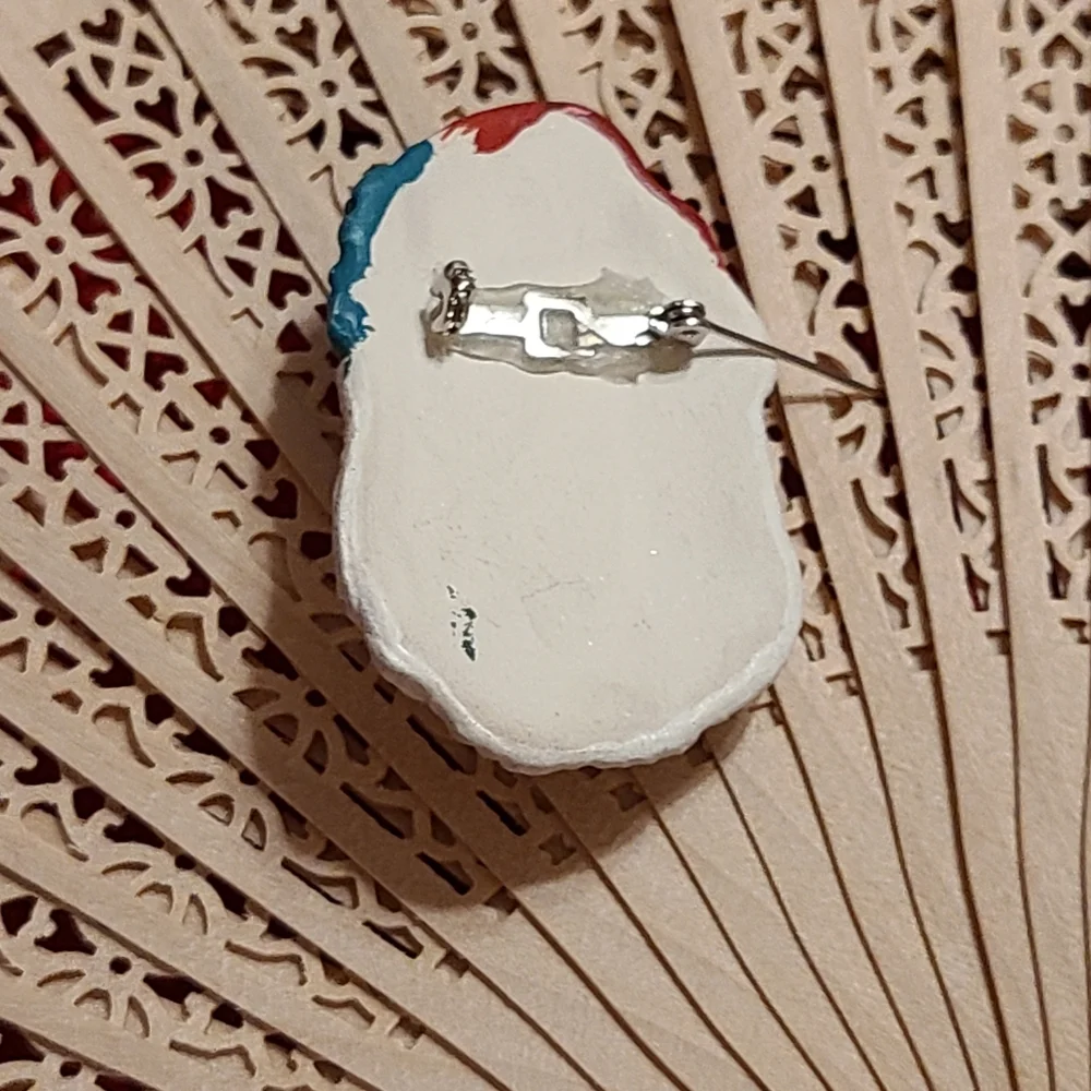 Christmas Santa Pin